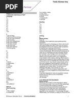 BP B2 Tests Answer Key