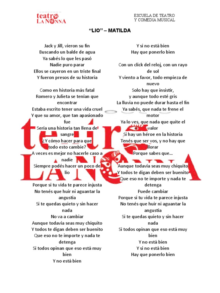 Letra de 