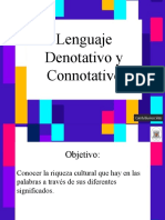 Lenguaje Denotativo y Connotativo 222