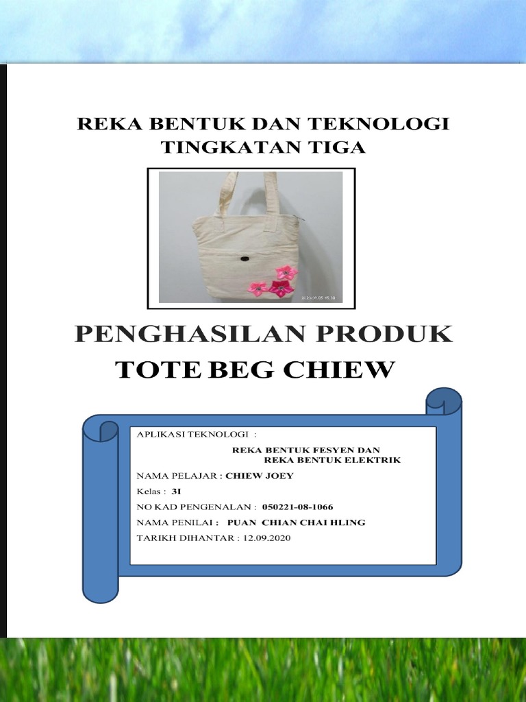 Rujukan Folio Pt3 RBT TG 3 (Tote Beg Chiew) 3 | PDF