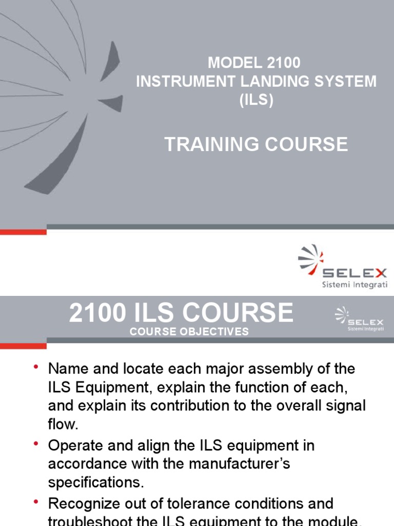 ILS Training Course Overview | PDF