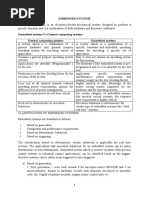 Embedded Systems - Notes