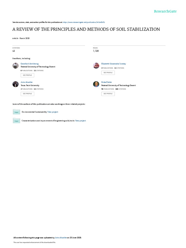 SOIL STABILIZATION DEFINITION IN CIVIL ENGINEERING visual data 3