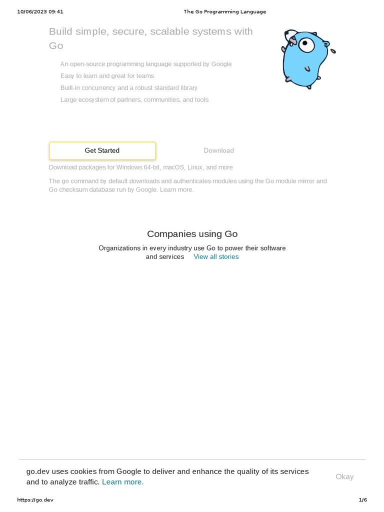 The Go Programming Language | PDF | Command Line Interface | Technology ...