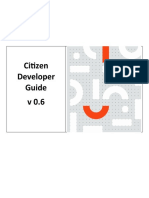 Citizen Developer Guide