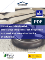 Artiìculos Del Coìdigo Civil para El Apoyo A Las Personas Con Discapacidad en El Ejercicio de Su Capacidad Juriìdica LF - VFINAL