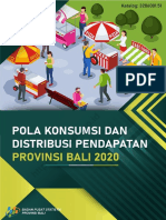 Pola Konsumsi Dan Distribusi Pendapatan Provinsi Bali 2020