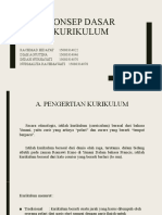 Konsep Dasar Kurikulum