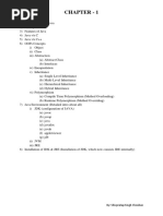 Java Training Chapter Wise Syllabus