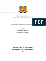 Laporan Observasi Permesinan 3