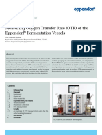 Fermentors Bioreactors - Protocol - 039 - BioFlo 320 - Measuring Oxygen Transfer Rate OTR Eppendorf Fermentation Vessels