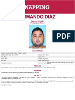 Armando Diaz - Missing Person