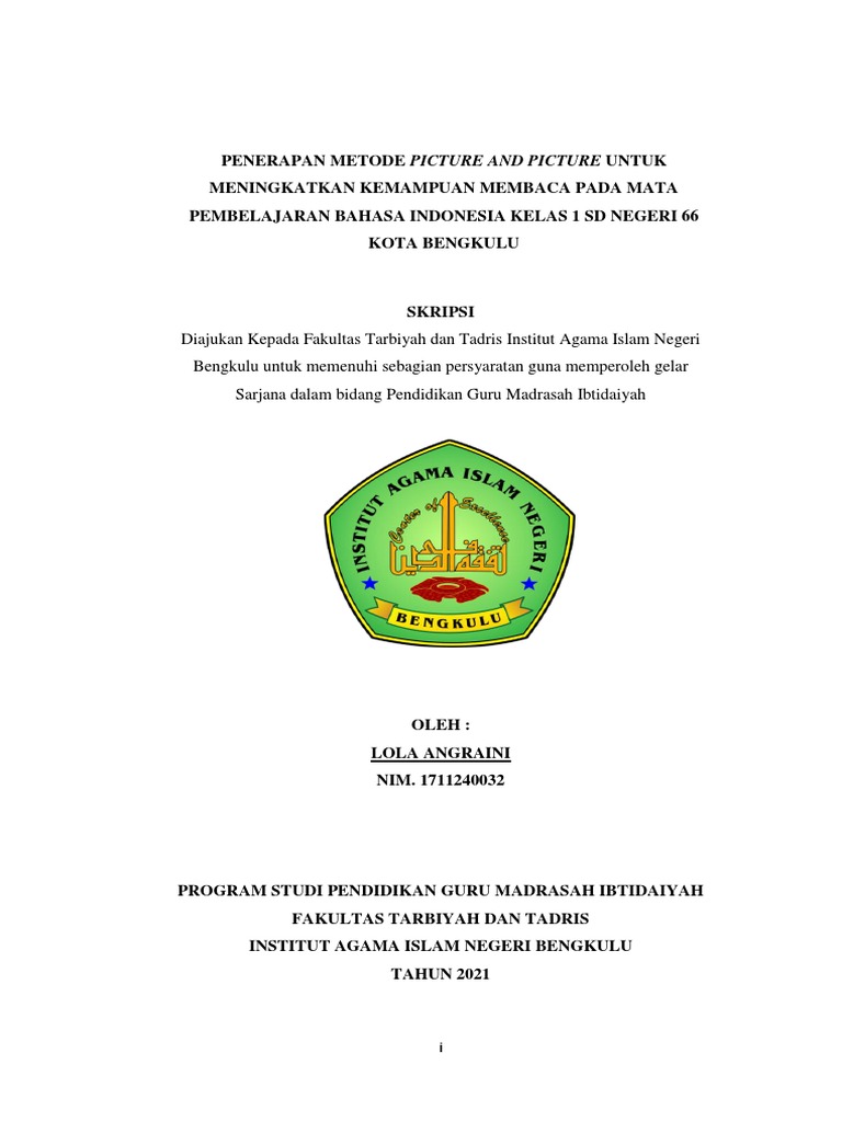 Sintak Metode Picture And Picture