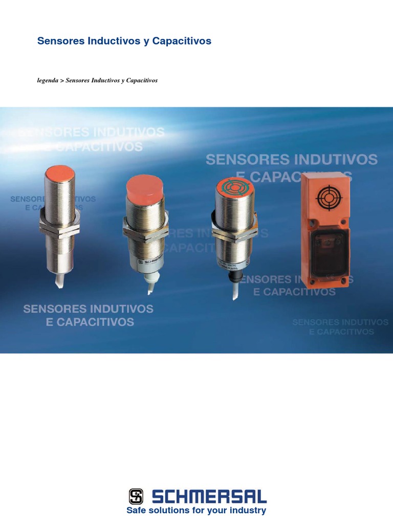 Sensores Inductivos y Capacitivos PDF Ingeniería de confiabilidad