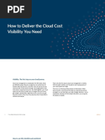 How To Deliver The Cloud Cost Visibility You Need