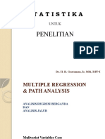 Materi Statistika 8 Regresi & Path Analysis