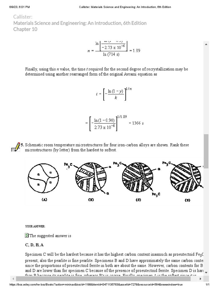 CALLISTER MATERIALS SCIENCE AND ENGINEERING SOLUTION MANUAL PDF visual data 6