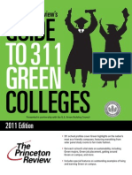 Princeton Review's Guide To Green Colleges