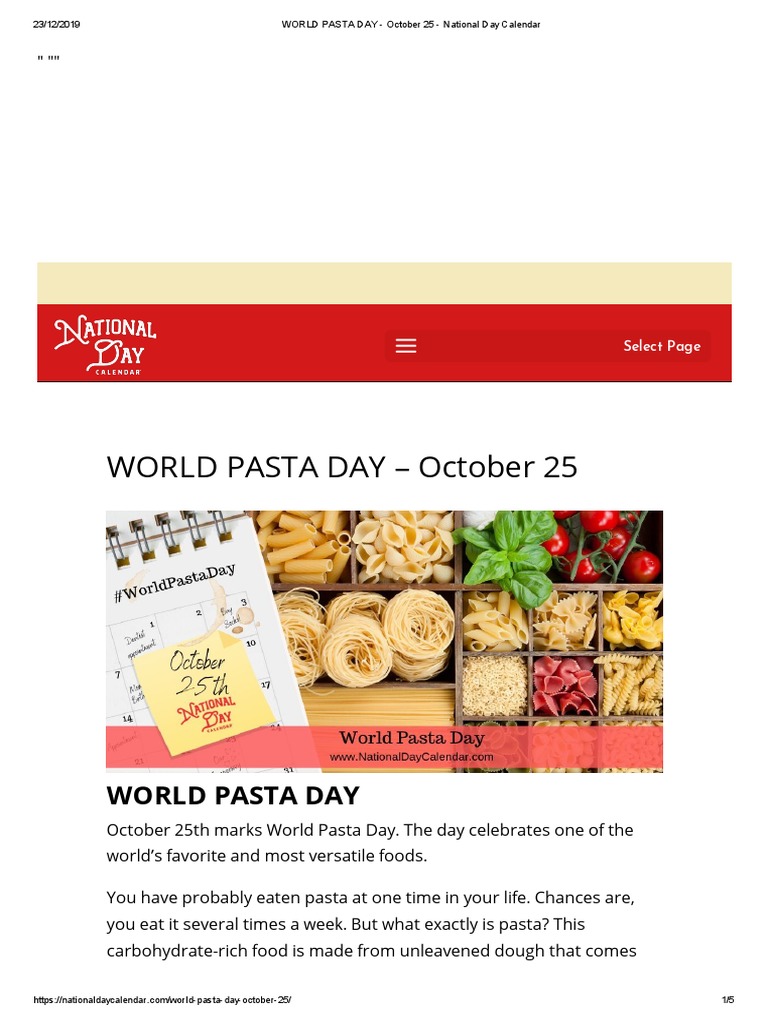 National Day Calendar Pdf