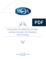 TI - Guidelines and Procedure For Approval of Naw Course