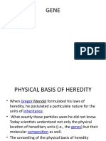 Physical Basis of Heredity