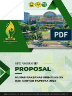 Proposal Sponsorship Munas Rakernas XV 2022