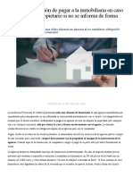 Es Nula La Condición de Pagar A La Inmobiliaria en Caso de Trato Con El Propietario Si No Se Informa de Forma Adecuada Noticias Jurídicas