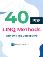 40 LINQ Methods