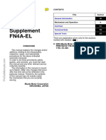 Automatic Transaxle Workshop Manual Supplement FN4A EL