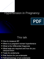 Hypertension Pregnancy PG