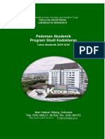 Buku Pedoman Akademik PSPD FKUB TA.2019 - 2020