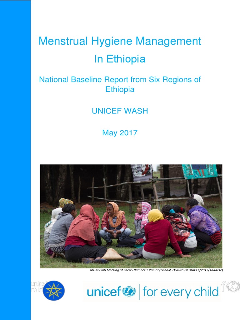 Menstrual Hygiene Management in Ethiopia | PDF