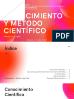 Conocimiento y Método Científico