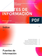 Fuentes de Información