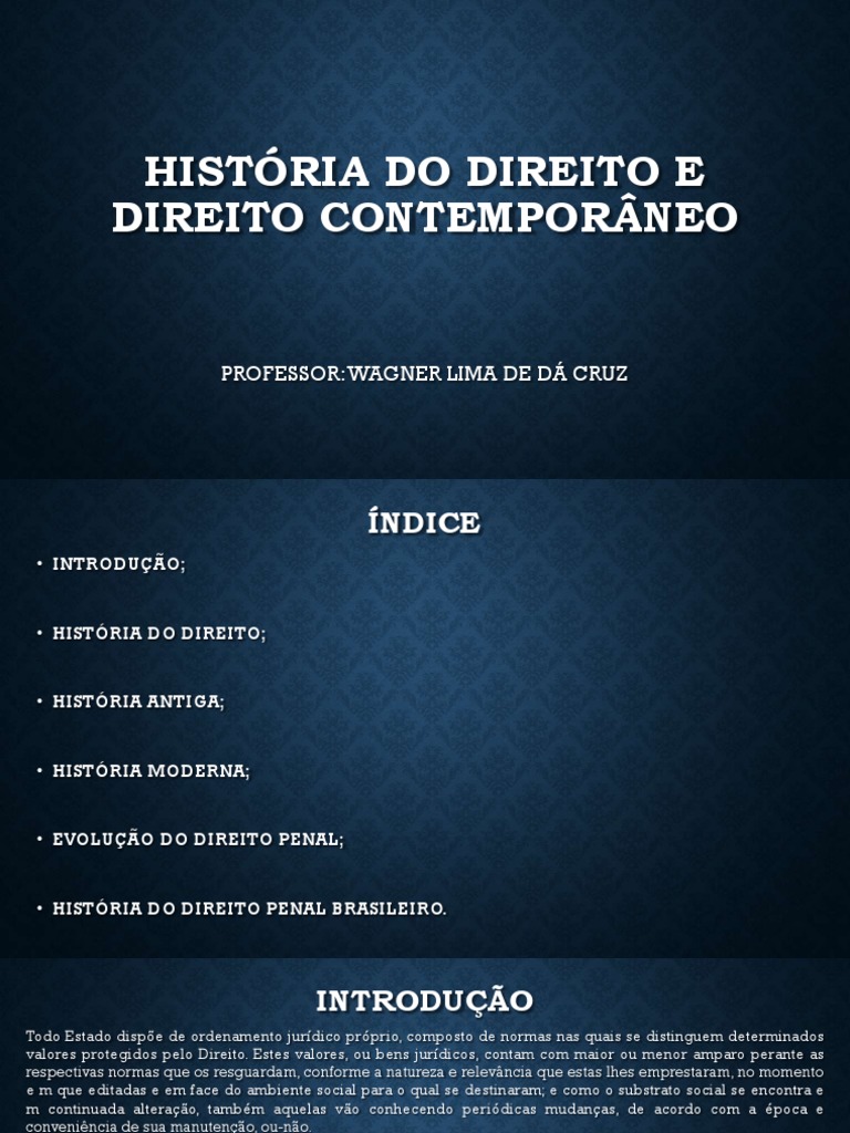 História Do Direito | PDF | Mesopotâmia | Direito Penal