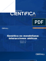 BMYG-2023-1 Ses19 Sem10 TEO Genética No Mendeliana - Codominancia, Dominancia Incompleta y Alelismo Múltiple