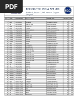 FCC New Price List 2022