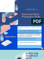 Word Processing - Student