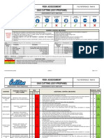 Gas Cutting Risk Assessment