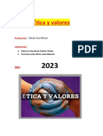 Ética y Valores Tarea 01