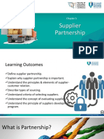 Chapter 5 Supplier Partnership