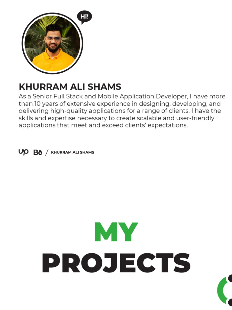 Upwork Portfolio Pdf