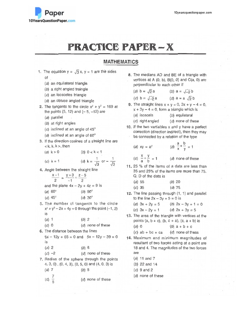 BITSAT Sample Paper 2023 | PDF