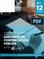 Diplomado de Especialización de Arbitraje en Contratación Pública