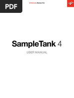 SampleTank 4 User Manual