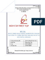 BÁO CÁO THỤC TẬP