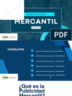 Diapositivas de Publicidad Mercantil, Grupo2