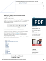 Referências Bibliográficas Nas Normas ABNT - Exemplos e Formatos - FastFormat