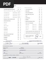 Uber Vehicle Inspection Form 2025 | PDF