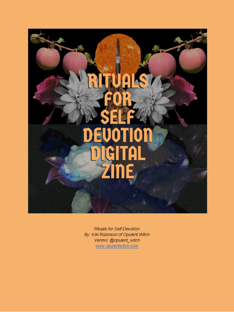 Rituals For Self-Devotion Digital Zine | PDF